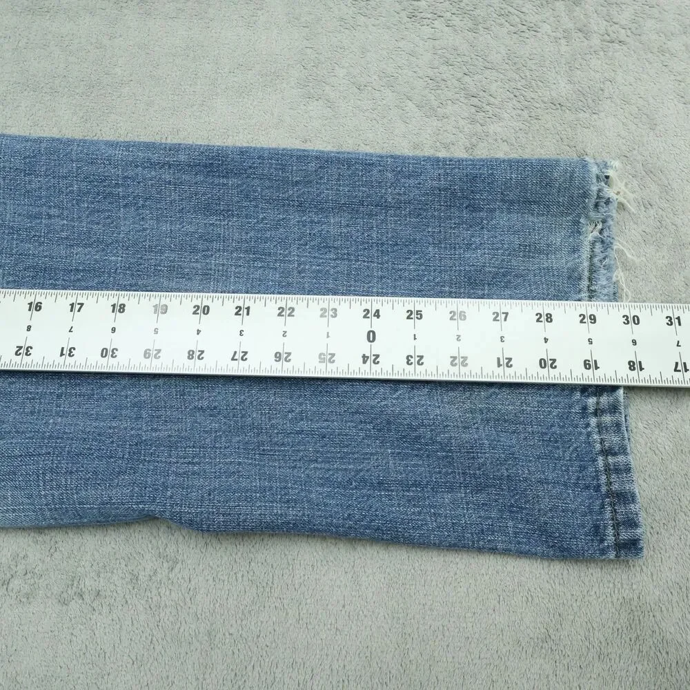 Levi's 559 Jeans Mens Size 38x30 Blue Relaxed Fit 100% Cotton Denim Timeworn
